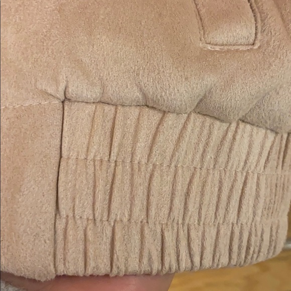 ASTARS The Baroness Quilted Vegan Suede Jacket - Picture 9 of 10